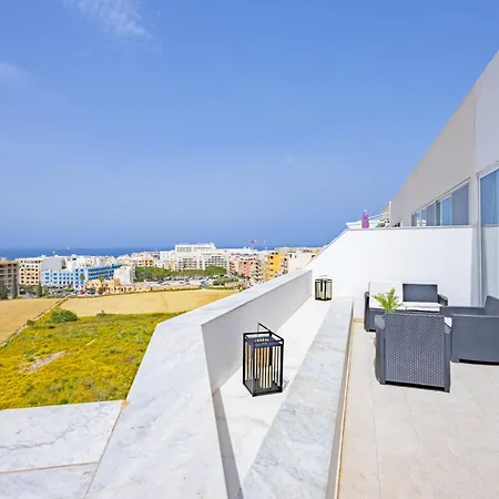 Sea View & Private Terrace Near Promenade -sleep 6 By Quicktrips Apartment *
