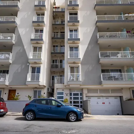 Sea View & Private Terrace Near Promenade -sleep 6 By Quicktrips Apartment St. Paul's Bay